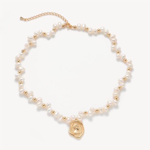 Vintage pearl necklace Main1