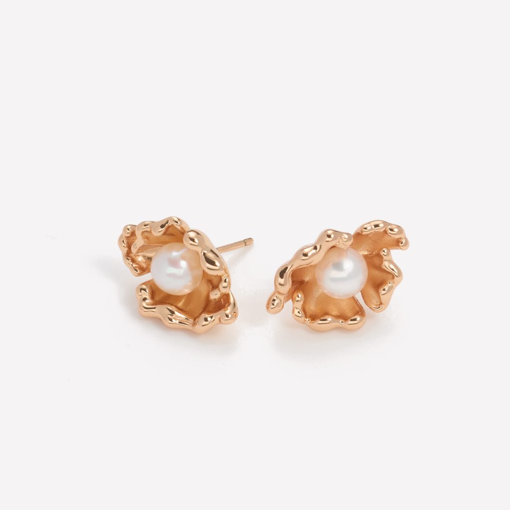 wave pear earrings g3